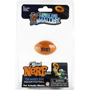 Worlds Smallest Official Nerf Football